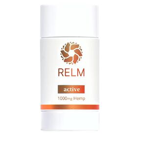 Hemp Cream for Muscles, Joints, Nerves and Skin - Fast-Acting Relief - Relm Active Hemp Stick, 1000mg 3oz