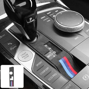 متوافق مع ملصق زر إيقاف تشغيل محرك ناقل الحركة BMW G20 G23 3 Series (أسود)