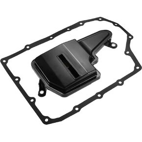 Automatic Transmission Filter Kit Compatible for Mazda 3 2012-2023 for Mazda 6 2014-2021, Durable Plastic Black Engine Transmission Filter with Gasket