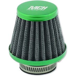 Motorcycle Air Filter 38mm for SSR 110cc 125cc Coolster CRF Dirt Pit Bike GY6 50cc Scooter Moped QMB139 Engine Parts (Green)
