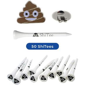 Poop Emoji Tees and Poop Emoji Ball Marker