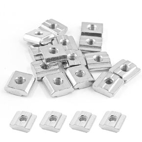 2020 Series M5 T Slot Nuts,T Sliding Nuts Hammer Nut for 3D Printer CNC Router Build Rail(50 Pack)