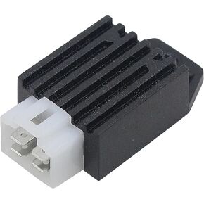 Voltage Regulator Rectifier 12V 4 pin Replacement Accessories Fit For 50cc 70cc 90cc 110cc 125cc 4 Wheelers Moped Dune Buggy Sandrail Roketa Taotao Jonway ATV Scooters Go Karts Quad.