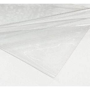 Mybecca Clear Marine Vinyl 4 Gauge Sold Folded by Separate Yard