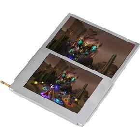 LCD Screen Screen Replacement Parts Replacement Top & Bottom LCD Display Screen Suitable for 2DS