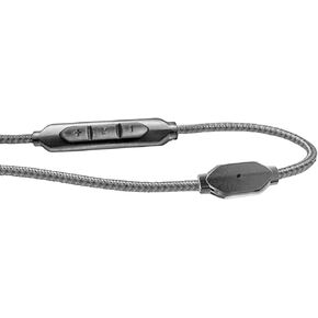 Speakeasy 3-Button Reinforced Cable (Gray) - VC-3SZ-GREY