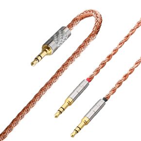 XIUSHAOT Replacement Cable for Hifiman SUNDARA Ananda,Upgrade Cable for Hifiman HE4XX/HE-400i/HE560/HE-350/HE1000 Headphone 2.5mm/3.5mm/4.4mm to Dual 3.5mm (Copper, 4 Pin XLR Male)