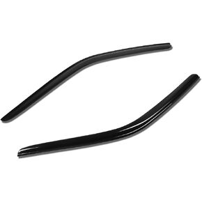 DNA MOTORING WVS-T2-0001 حاجب نافذة التهوية وواقي المطر/الشمس (قطعتين) متوافق مع 08-18 دودج تشالنجر in Saudi Arabia