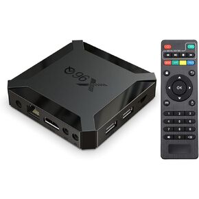 X96Q TV Box Android 10 2GB RAM 16GB ROM Allwinner H313 Quad Core ARM Cortex A53 Mali-450MP2 Support HDMI 4K Video Decoding TF Card WiFi 2.4G USB 2.0