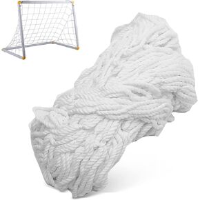 Soccer Net 12x6, Kids Soccer Net for Replacement Goal Net and Soccer Goal Straps, Fit 6' X 4', 8' X 6', 12' X 6', 24' X 8' Goal Net (12X6FT)