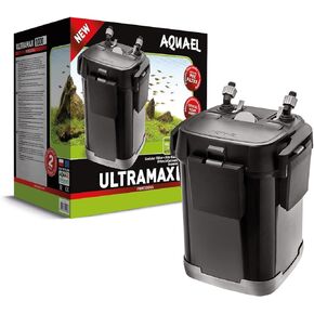 Aquael Ultramax 2000 Canister Fish Tank Filter - Aquarium Sponge Filter System - Large Aquarium Water Filter Pump 100-185 Gallons