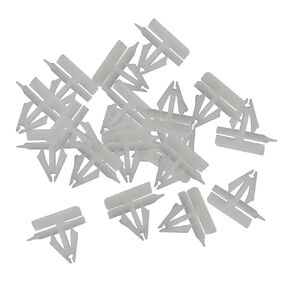 23181-6133A 50x Fender Flare Moulding Clips - Compatible with: Chrysler, Jeep - Wrangler, Liberty - Replaces OEM #: 55157055-AA, 55157065-AA, 68039280-AA