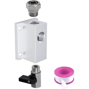 Compressed Air Outlet Kit for 3/4 Inch Rapid Air System with 1/2 Inch NPT Outlet Port,Fit for Compressed Air Piping System