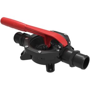 SEAFLO 720GPH Manual Diaphragm Hand Bilge Pump for Water Transfer (Plastic Handle)