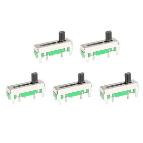 uxcell 5pcs Fader Variable Resistors Mixer 18mm Straight Slide Potentiometer B503 B50K Ohm Linear Single Potentiometers for Dimming Tuning
