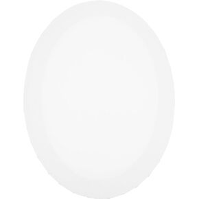 Canvases 16x20 Canvas Canvas Boards Oval Shaped Blank White Painting Canvas Panels Painting Supplies for Acrylic Pouring Oil Watercolor Tempera Art Paint White 31x41cm Stretched Canvas