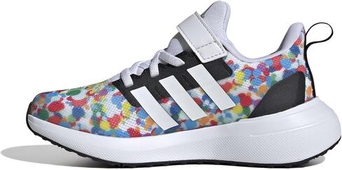 حذاء رياضي من Adidas للجنسين للأطفال Fortarun 2.0 Cloudfoam بحزام علوي من الدانتيل in Saudi Arabia