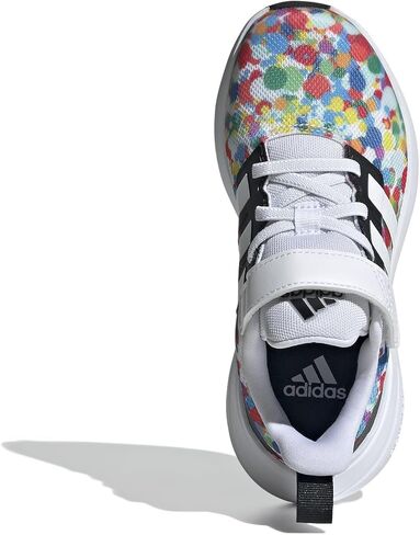 حذاء رياضي من Adidas للجنسين للأطفال Fortarun 2.0 Cloudfoam بحزام علوي من الدانتيل in Saudi Arabia