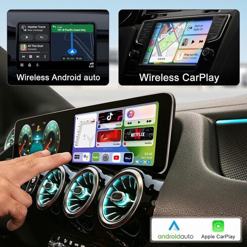 صندوق فيديو الوسائط المتعددة MMB MAX 3.0 سعة 8+128 جيجابايت مع منفذ HDMI ومحول CarPlay اللاسلكي صندوق Magic 2.0 Ai Box، نظام أندرويد مخصص للغاية لتشغيل الفيديو عبر الإنترنت مدمج في Google Play Store TV Box in Kuwait