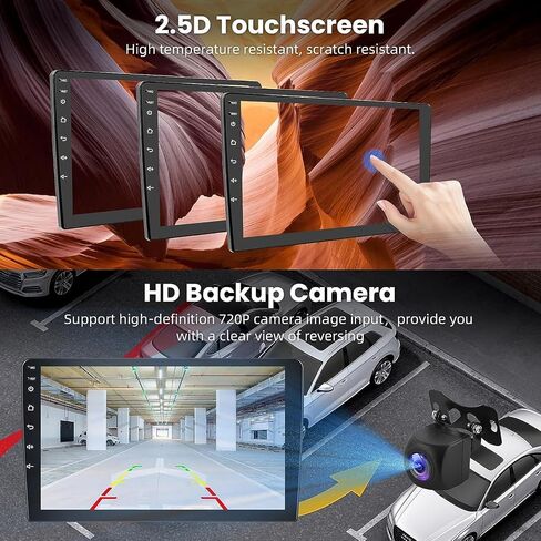 2+64G for Toyota Corolla 2009-2013 Android Car Stereo Radio with Wireless Carplay Android Auto, 9 Inch Touch Screen GPS Navigation Head Unit Support WiFi Bluetooth FM SWC Mirror Link HD Camera in Saudi Arabia