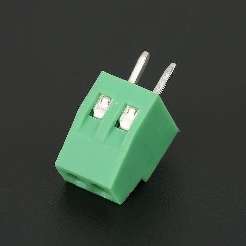 2 Pin Terminal Block 2 Pin Universal Screw Terminal Block Connector 2.54mm PCB Pitch Green Screw Block Connector 50 Set Mount Terminal Block Connector in Saudi Arabia
