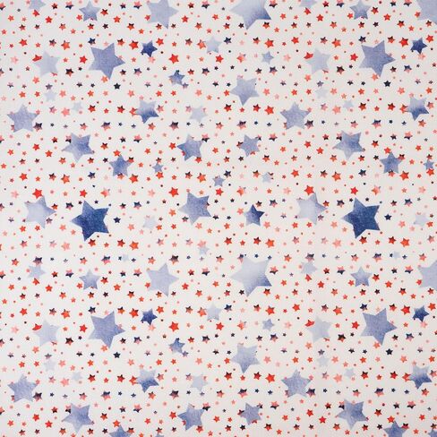 Singer Fabric, 100% Cotton, Firework Bursts, Cut by The Yard in Saudi Arabia