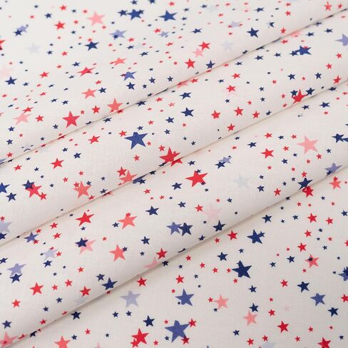 Singer Fabric, 100% Cotton, Firework Bursts, Cut by The Yard in Saudi Arabia
