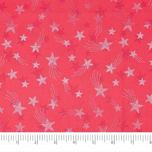 Singer Fabric, 100% Cotton, Firework Bursts, Cut by The Yard in Saudi Arabia