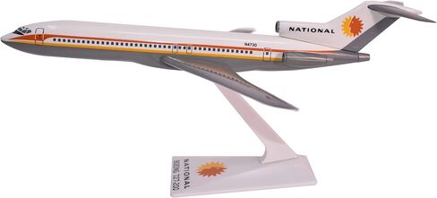 Flight Miniatures National (67-80) 727-200 1:200 Scale - Plastic Snap-Fit Model Airplane - Collectible Replica of National Airlines Aircraft - Part #ABO-72720H-023 in Saudi Arabia