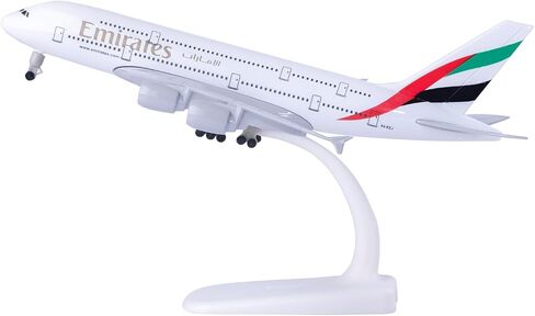 طائرة نموذجية من Caskywing بمقياس 1/300 طائرات طراز Diecast A380 طائرة نموذجية للبالغين طائرات معدنية من السبائك نموذج مجموعة طائرة للهدايا in Saudi Arabia