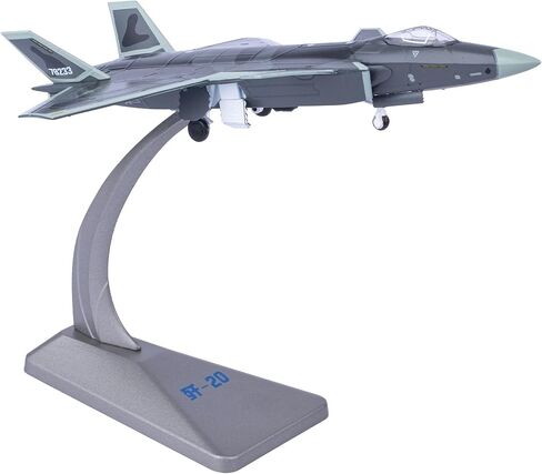 Caskywing 1/144 J20 نموذج طائرة مقاتلة خفية يموت الصب الطائرات سبيكة طائرة نموذجية جمع طائرة اللوحة نموذج طائرة للهدايا in Kuwait