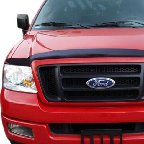 Auto Ventshade [AVS] Hoodflector Bug Shield | Fits 2022 - 2024 Chevrolet Silverado 1500 (Includes Custom Trail Boss, ZR2, LT Trail Boss) Medium Profile - Smoke | 21881 in Saudi Arabia