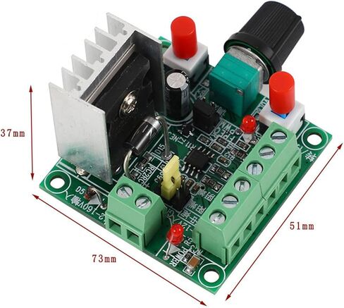 وحدة تحكم في محرك السائر، 15-160 فولت / 5-12 فولت وحدة تحكم في محرك متدرج سرعة منظم PWM وحدة مولد إشارة النبض in Kuwait