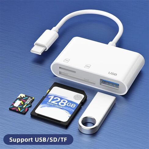 cablecc USB-C Type C Male to RJ45 Networking 100Mbps with PD Power Charge Adapter Compatible with Laptop Tablet Phone in Kuwait