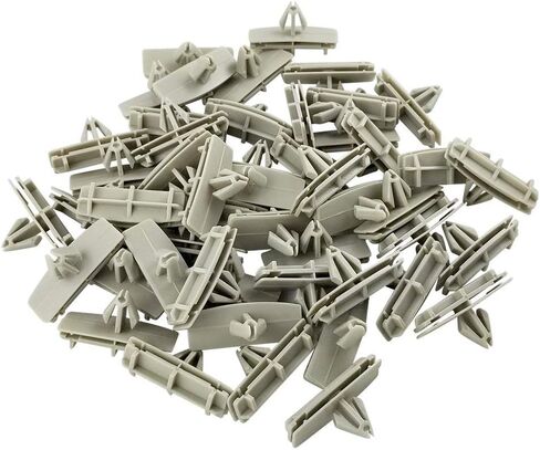 23181-6133A 50x Fender Flare Moulding Clips - Compatible with: Chrysler, Jeep - Wrangler, Liberty - Replaces OEM #: 55157055-AA, 55157065-AA, 68039280-AA in Kuwait