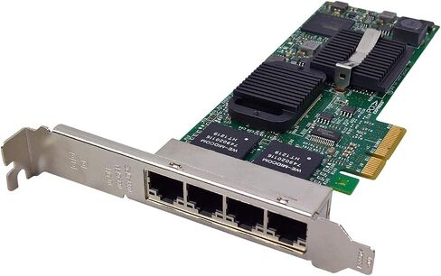 بطاقة واجهة الشبكة (NIC) بمنفذ PCI-E من Dell 0HM9JY Quard in Saudi Arabia