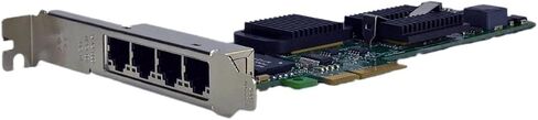 بطاقة واجهة الشبكة (NIC) بمنفذ PCI-E من Dell 0HM9JY Quard in Saudi Arabia