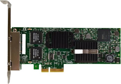 بطاقة واجهة الشبكة (NIC) بمنفذ PCI-E من Dell 0HM9JY Quard in Saudi Arabia
