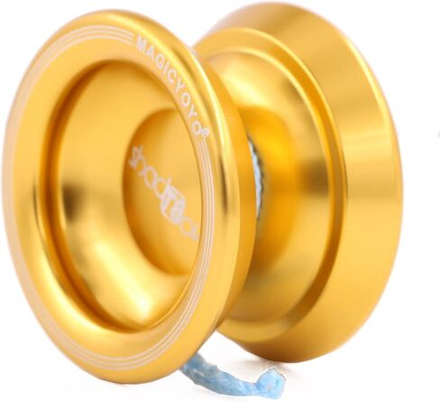 Magicyoyo T8 Shadow Unresponse Yoyo Professional Metal Yo Yo Ball Bearing هدية مع قفاز وحقيبة و5 خيوط (ذهبي) in Kuwait