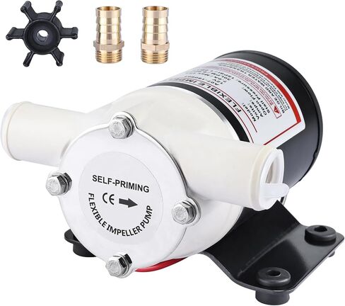 NovelBee 12V 8GPM Self-priming Bilge Pump and Water Transfer flexible impeller pumps in Saudi Arabia