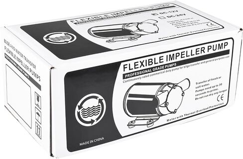 NovelBee 12V 8GPM Self-priming Bilge Pump and Water Transfer flexible impeller pumps in Saudi Arabia