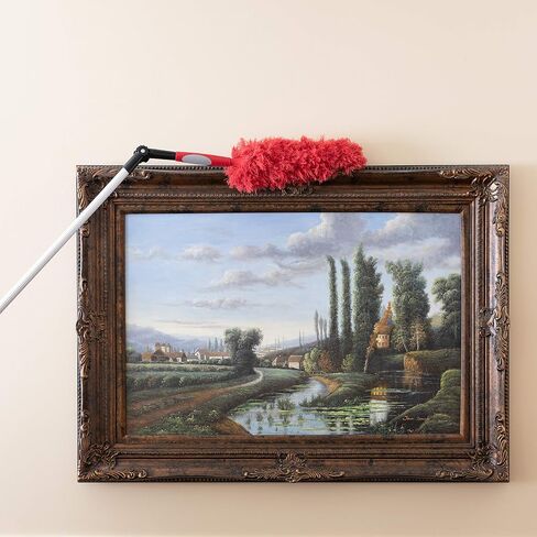 Duster Kit - 3 Pack Assortment of Dusting Kit Extension Pole Attachments - Cobweb Corner Duster, Microfiber Feather Duster and Flexible Ceiling Fan Duster (Extension Pole not Included) in Saudi Arabia