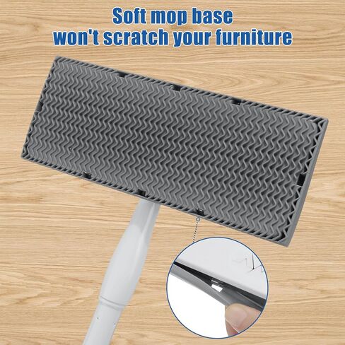 ممسحة كاستفي لتنظيف الأرضيات، عدد 24 قطعة قماش ممسحة للتنظيف الجاف، مجموعة منفضة غبار لتنظيف جميع أنواع الأسطح والأرضيات، مجموعة مكنسة وكنس لجميع الأغراض، ممسحة واحدة و24 عبوة إعادة تعبئة in Kuwait