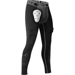 Mens Compression Hockey Pant with Protective Cup in Saudi Arabia