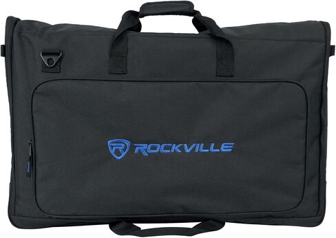 ROCKVILLE TVB2732-1 LCD TV Screen Bag Bag ، تناسب 27-32 بوصة ، نايلون مقاوم للماء ، وأشرطة قابلة للتعديل ، وجيوب ملحق ، للموسيقيين والمحترفين AV in Kuwait