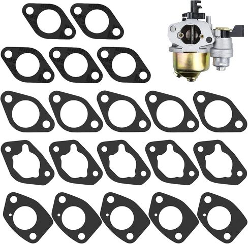 Predator 420 Carburetor Head Gasket Kit, Non-Hemi Carb Exhaust Intake Gasket Set Compatible with Predator 389cc 390cc 420cc Honda Clone GX390 Small Engine Power Equipment Upgrade Rebuild in Saudi Arabia