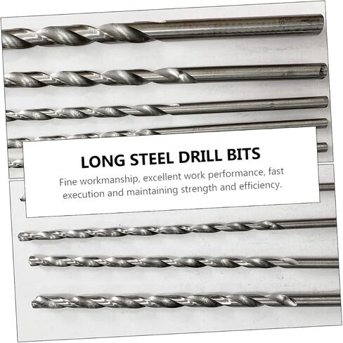 High-Strength Drill Bit Set Long Drill Bit Steel Fine Workmanship 5pcs for Drilling in Saudi Arabia