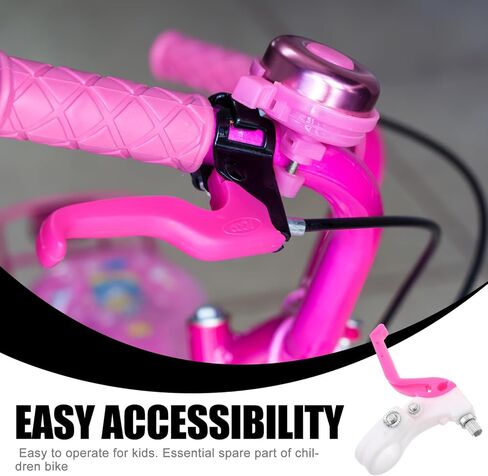 Gatuida Kids Bike Brake Lever ، مقبض فرامل بلاستيكي واحد ، أسود ، 4.64 × 3.26 × 1.22 بوصة ، إكسسوارات قطع الغيار in Saudi Arabia