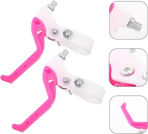 Gatuida Kids Bike Brake Lever ، مقبض فرامل بلاستيكي واحد ، أسود ، 4.64 × 3.26 × 1.22 بوصة ، إكسسوارات قطع الغيار in Saudi Arabia