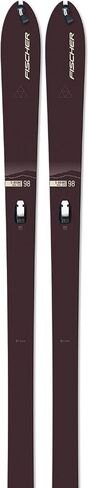 Fischer البالغ Sbound 98 Crown/Dual Skin Xtralite Adventure Series Skis Nordic Lightweight بدون روابط ، 189 in Saudi Arabia